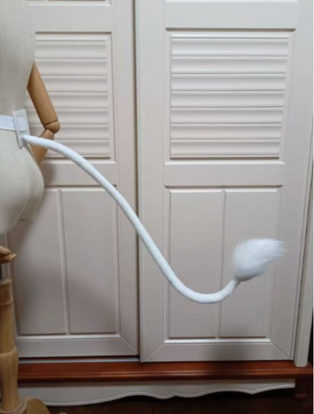 Poseable Long Lion Tail Fursuit Cosplay Costume Bendable Wire Prop Custom