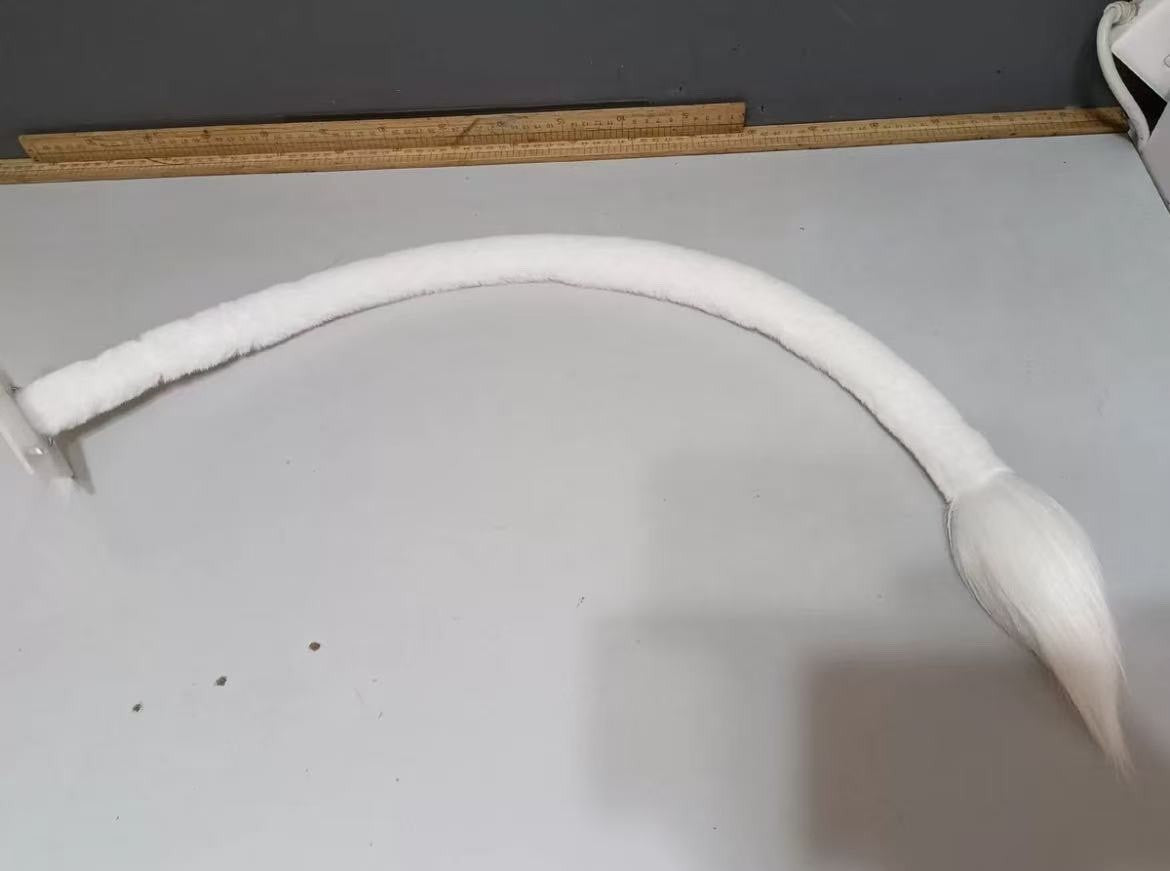 Poseable Long Lion Tail Fursuit Cosplay Costume Bendable Wire Prop Custom