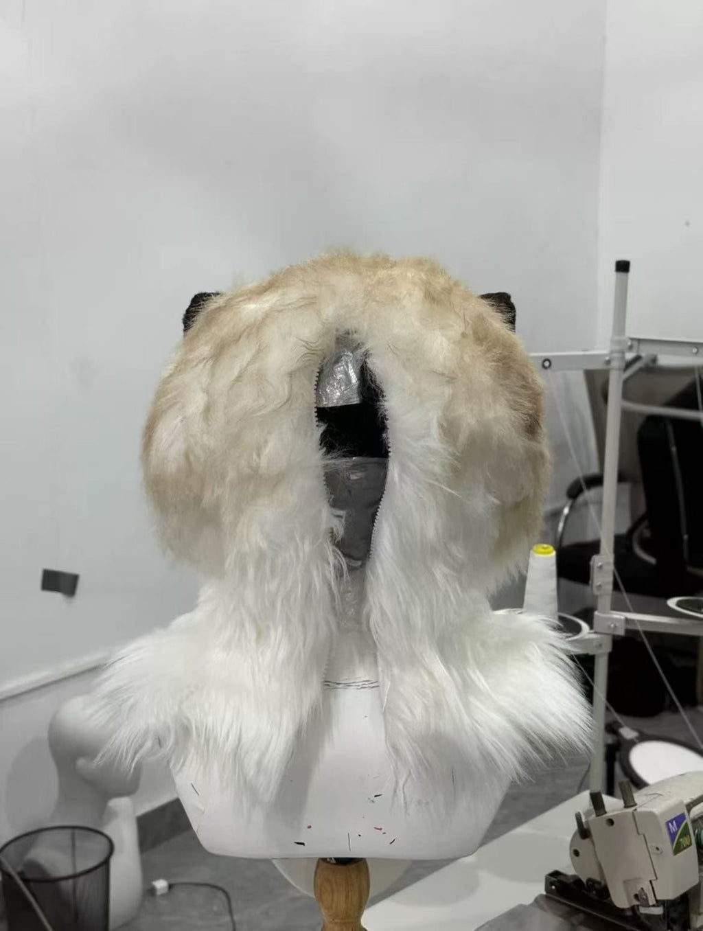 READY TO SHIP Adorable Ragdoll Cat Fursuit Head Moving Jaw Soft Furry Cosplay