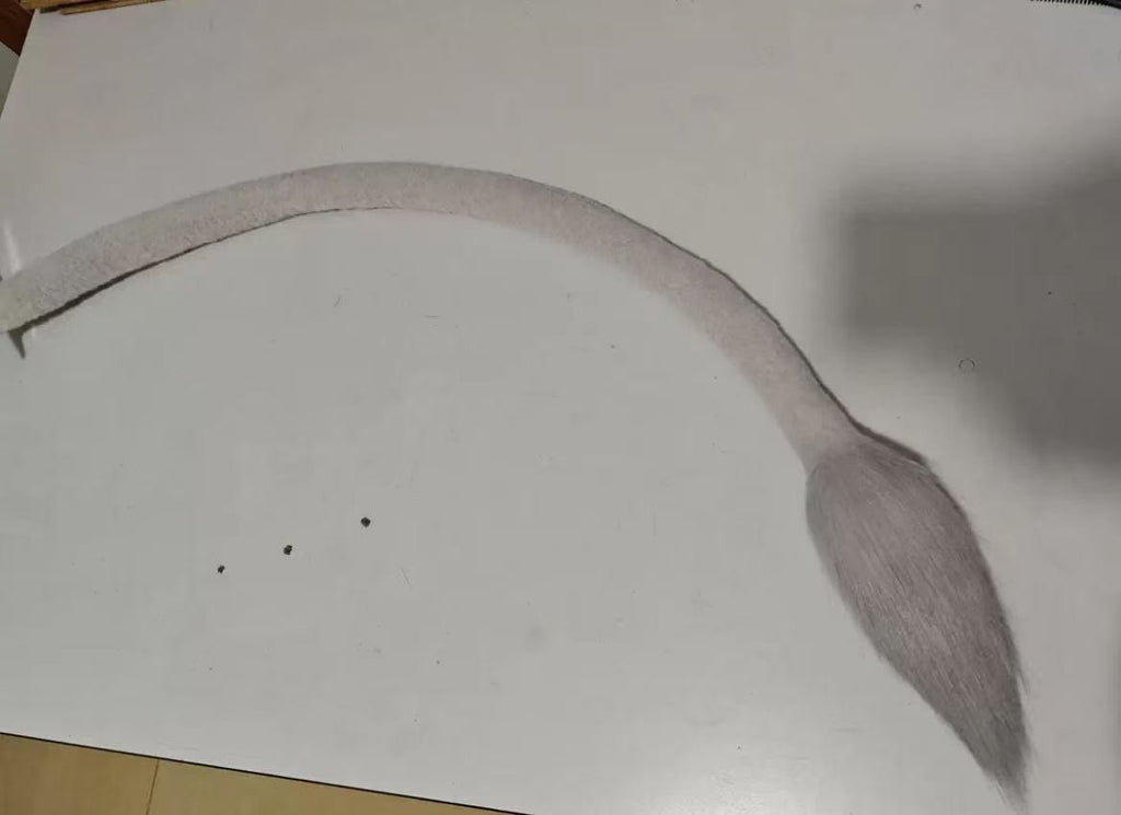 Poseable Long Lion Tail Fursuit Cosplay Costume Bendable Wire Prop Custom