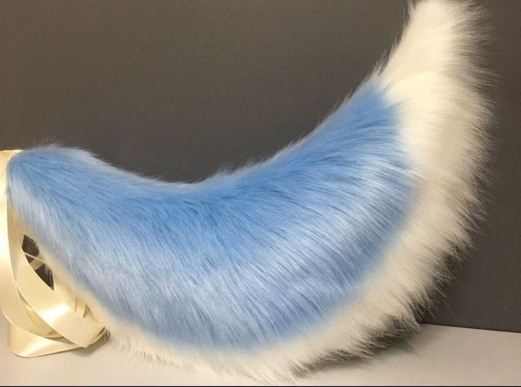 Fluffy Fox Cat Cosplay Tail & Ears Set 80cm